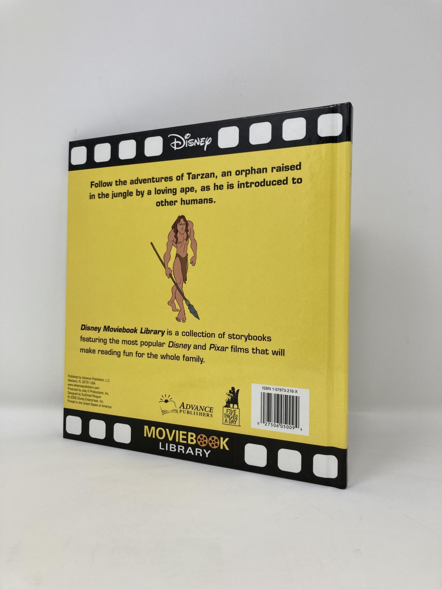 Tarzan Disney Moviebook Library, Vol. 9 | Edgar Rice Burroughs