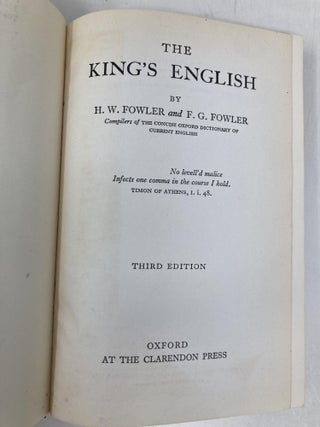 The King's English