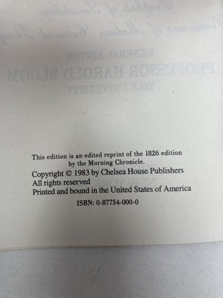 Notes of a journey through France and Italy (Prophets of sensibility : Precursors of modern cultural thought)