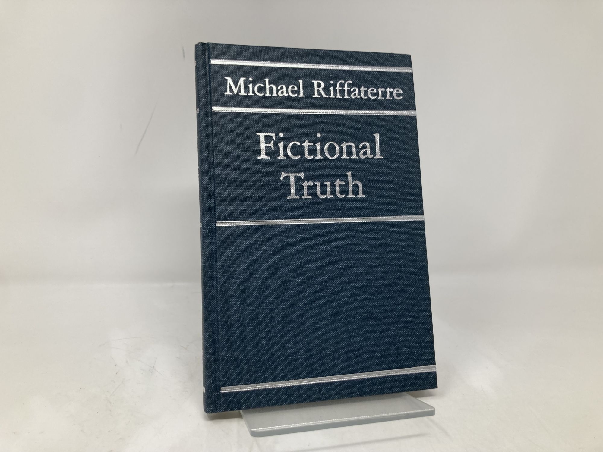 Fictional Truth | Michael Riffaterre | First Edition