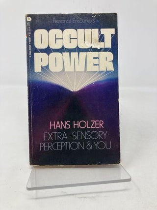 Item #186755 Occult Power. Hans Holzer