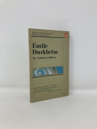 Item #187615 Emile Durkheim. Irving Comp Howe, Anthony, Giddens