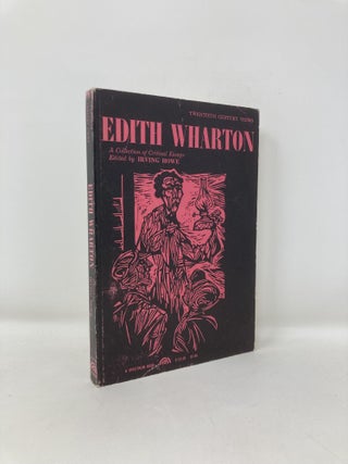 Item #187621 Edith Wharton. Irving Howe