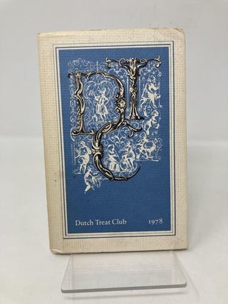 Item #188316 Dutch Treat Club Yearbook 1978. Dutch Treat Club