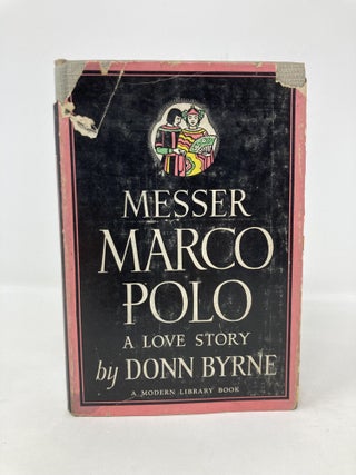 Item #188740 Messer Marco Polo. Donn Byrne
