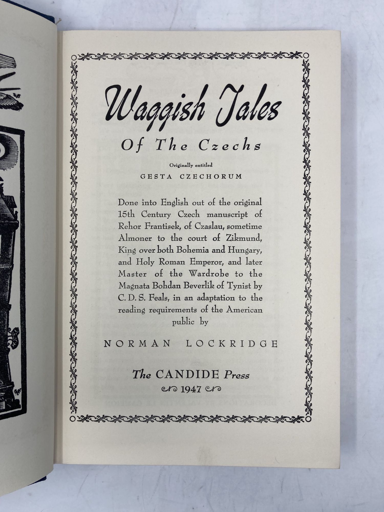Waggish Tales of the Czechs | Norman Lockridge | First Edition