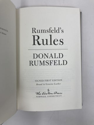 Rumsfeld's Rules