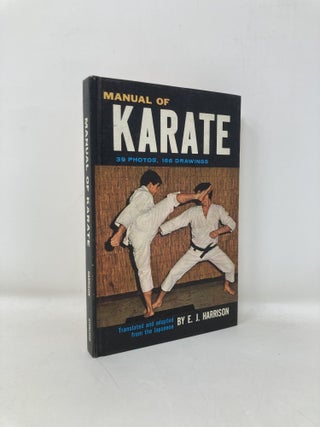 Item #196142 Manual of Karate. E. J Harrison