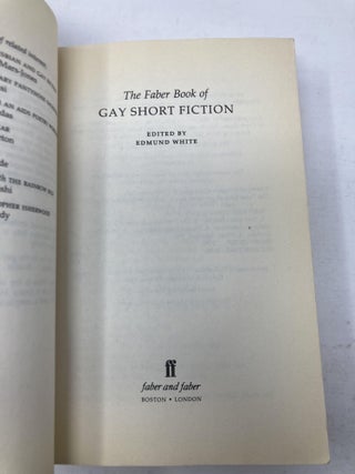 Faber Book of Gay Short Fiction