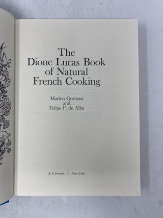 Dione Lucas Book of Natural French Cooking