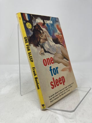 Item #198110 One for Sleep. Frank Bonham