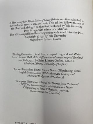 A Tour Through the Whole Island of Great Britain