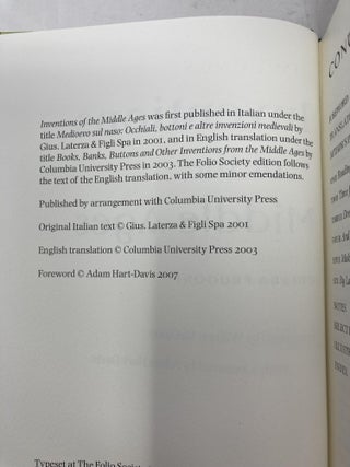 Inventions of the Middle Ages