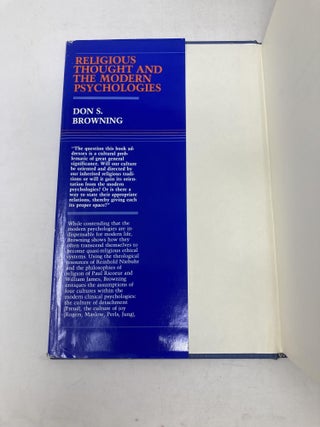 Religious Thought and the Modern Psychologies: A Critical Conversation in the Theology of Culture