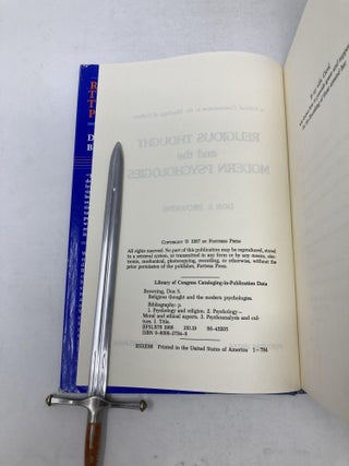 Religious Thought and the Modern Psychologies: A Critical Conversation in the Theology of Culture
