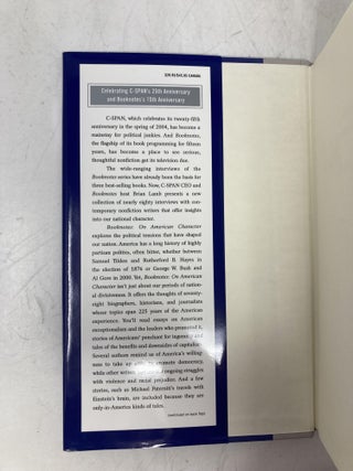 Booknotes: On American Character