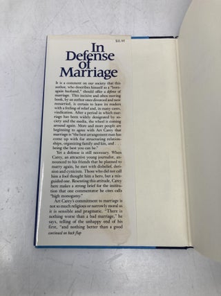 In Defense of Marriage
