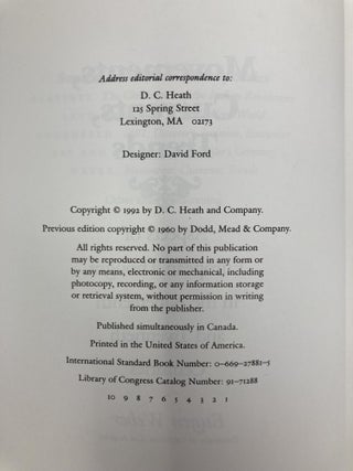 Movements, Currents, Trends: Aspects of European Thought in the Nineteenth and Twentieth Centuries