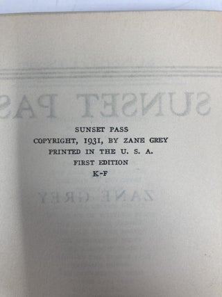 Sunset Pass