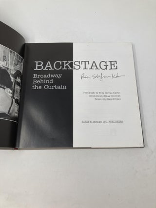 Backstage: Broadway Behind the Curtain