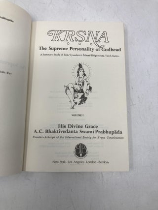 Krishna: The Supreme Personality of Godhead