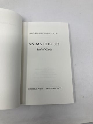 Anima Christi: Soul of Christ