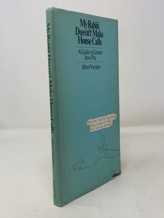 Item #302031 My Rabbi Doesn't Make House Calls. Albert Vorspan