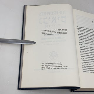The Prophets: Nevi'im: A New Translation of the Holy Scriptures According to the Masoretic Text
