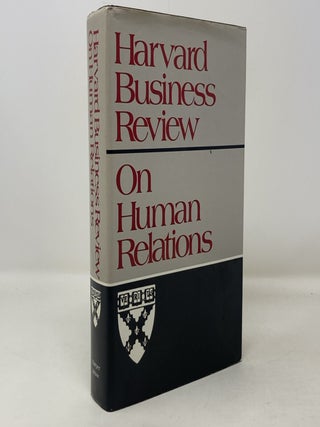 Item #302269 Harvard Business Review: On Human Relations