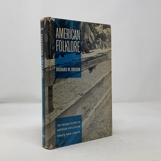 Item #303069 American Folklore. Richard M. Dorson