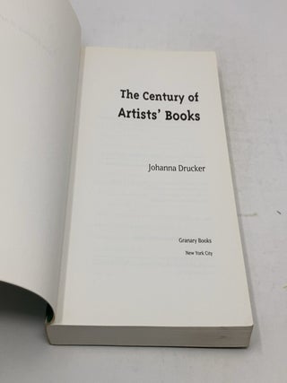 The Century of Artists' Books