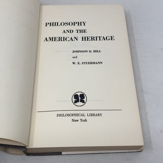 Philosophy and the American Heritage