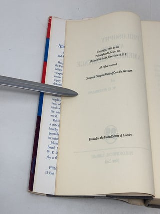 Philosophy and the American Heritage