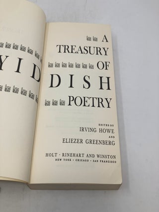 A Treasury of Yiddish Poetry