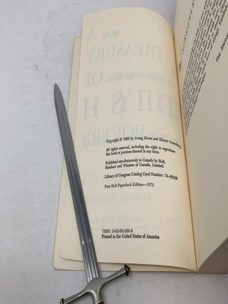 A Treasury of Yiddish Poetry
