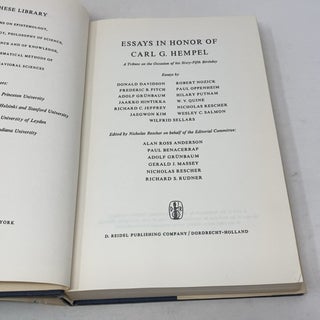 Essays in Honor of Carl G. Hempel