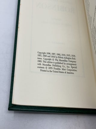 Selected Poems of Edwin Arlington Robinson
