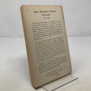 Mary McCarthy's Theatre Chronicles 1937-1962