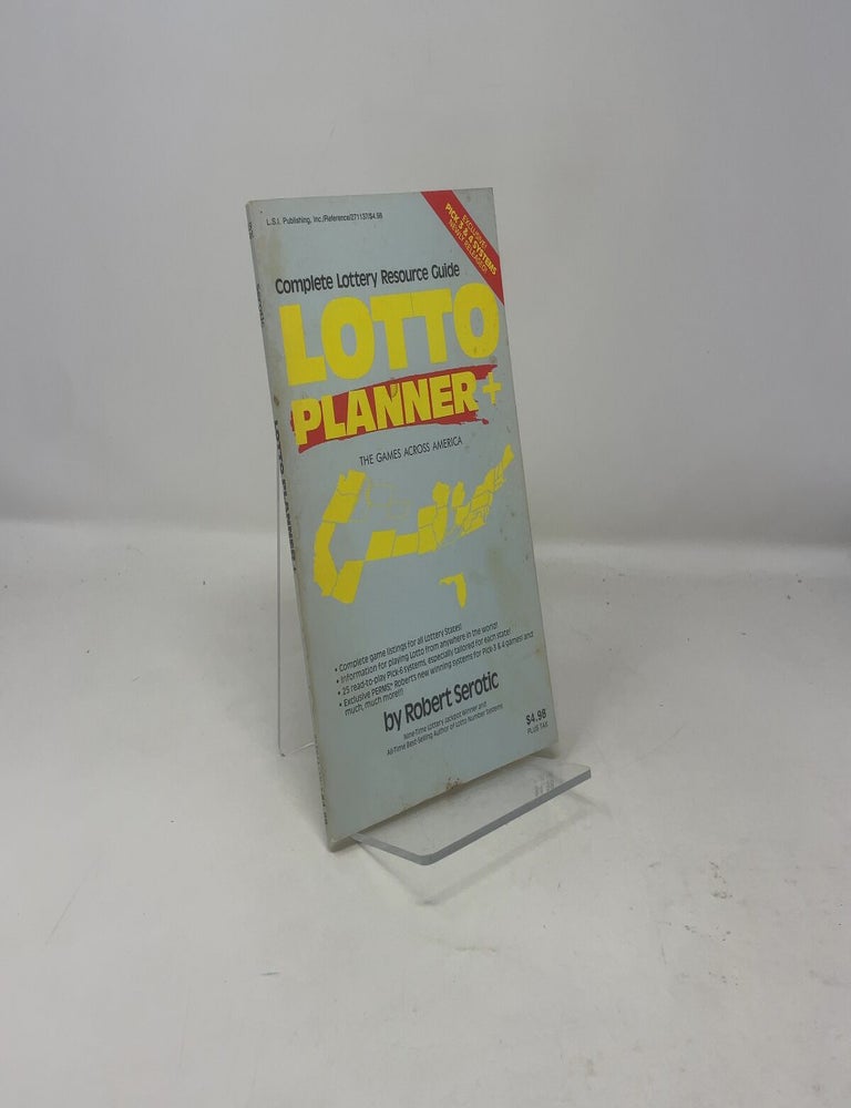 Item #316787 Lotto Planner. Robert Serotic.