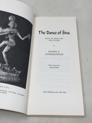The Dance of Siva: Essays on Indian Art and Culture (Dover Fine Art, History of Art)