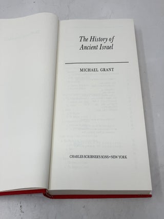 The history of ancient Israel