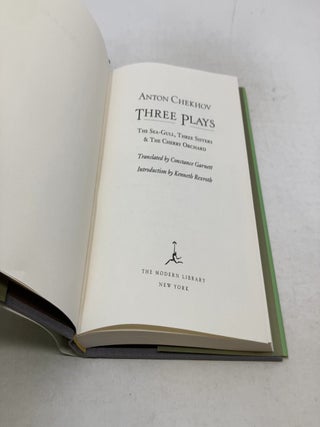 Three Plays: The Sea-Gull, Three Sisters & The Cherry Orchard (Modern Library)