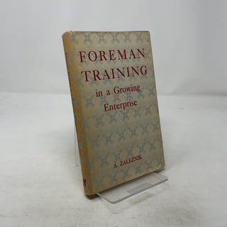 Foreman Training in a Growing Enterprise