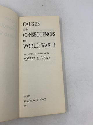 Causes and Consequences of World War II
