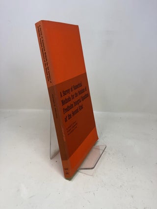 Item #326469 A Survey of Numerical Methods for the Solution of Fredholm Integral Equations of the...