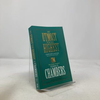 Item #327073 MY UTMOST FOR THE HIGHEST CHAPLAINS EDITION. Oswald Chambers
