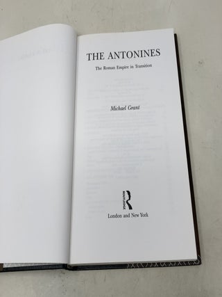 The Antonines: The Roman Empire in Transition