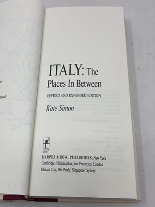 Italy: The Places in Between