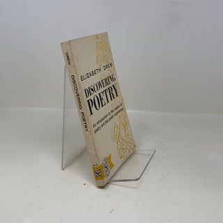 Item #333432 Discovering Poetry. Elizabeth Drew