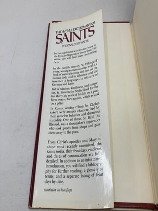Avenel Dictionary Of Saints